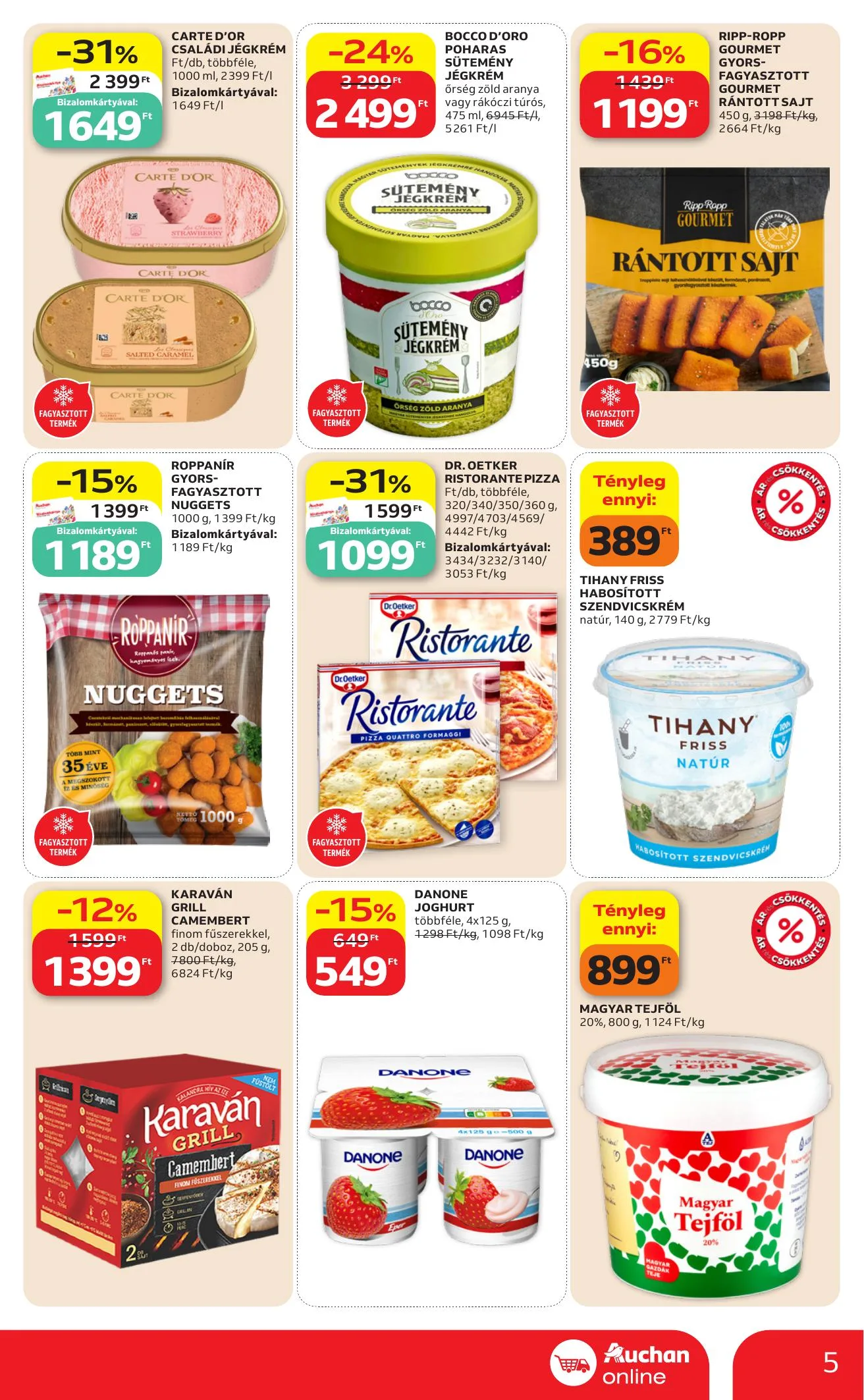 Auchan akciós újság Szupermarket 07.09–07.15 – 5. oldal