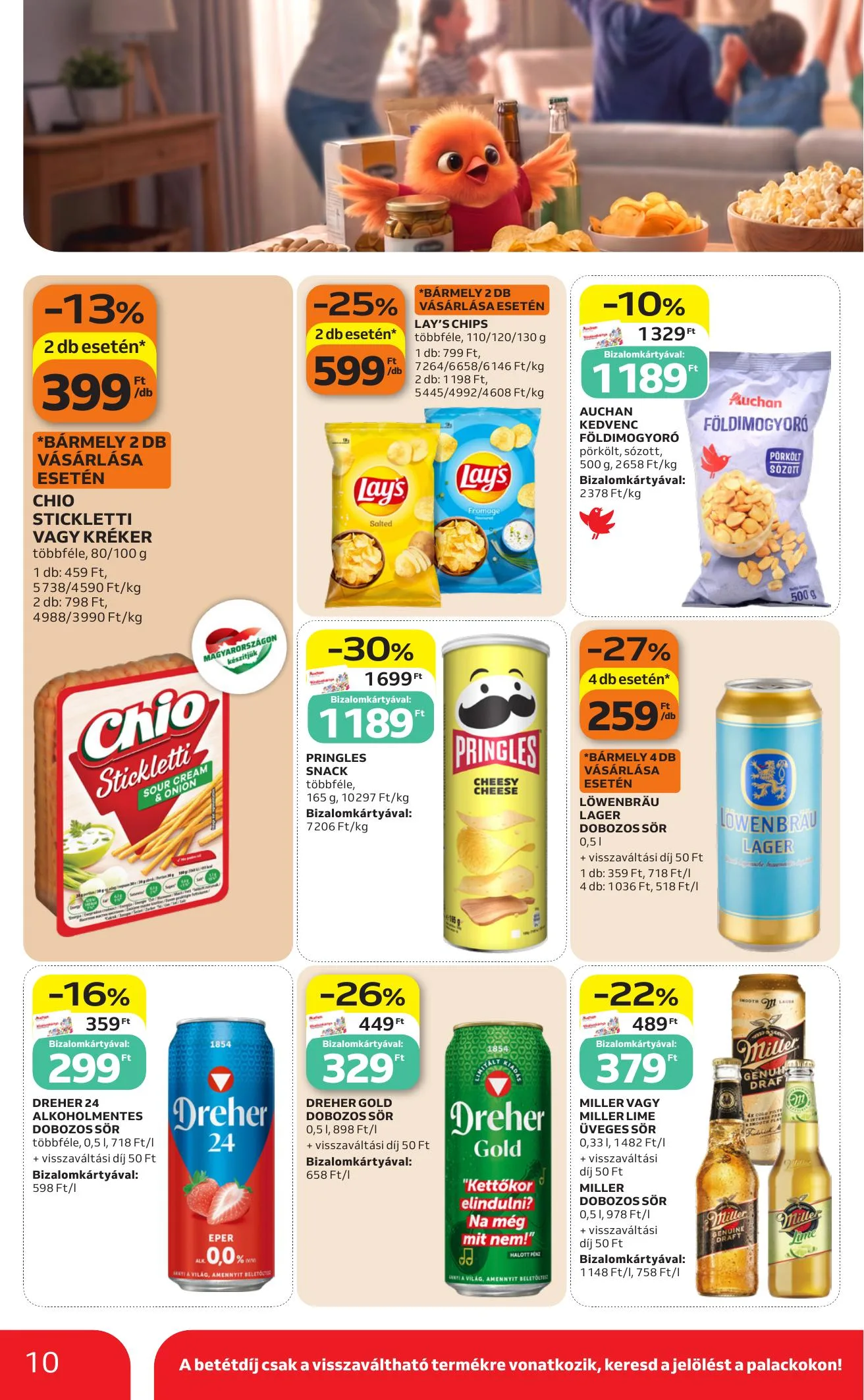 Auchan akciós újság Szupermarket 07.16–07.22 – 10. oldal