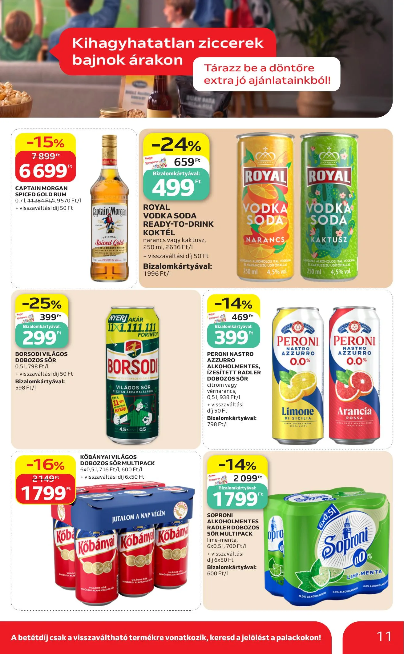 Auchan akciós újság Szupermarket 07.16–07.22 – 11. oldal