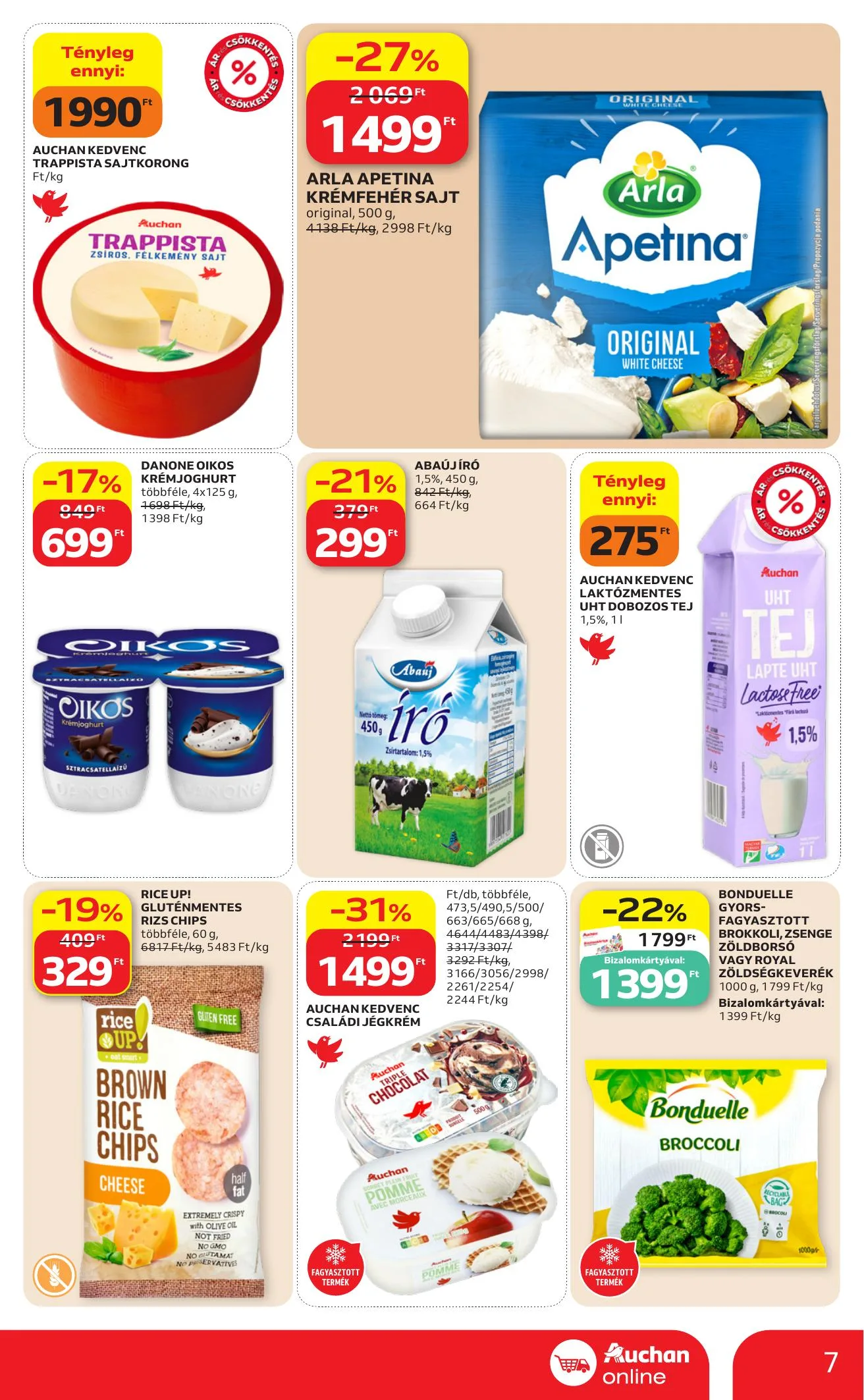 Auchan akciós újság Szupermarket 07.16–07.22 – 7. oldal