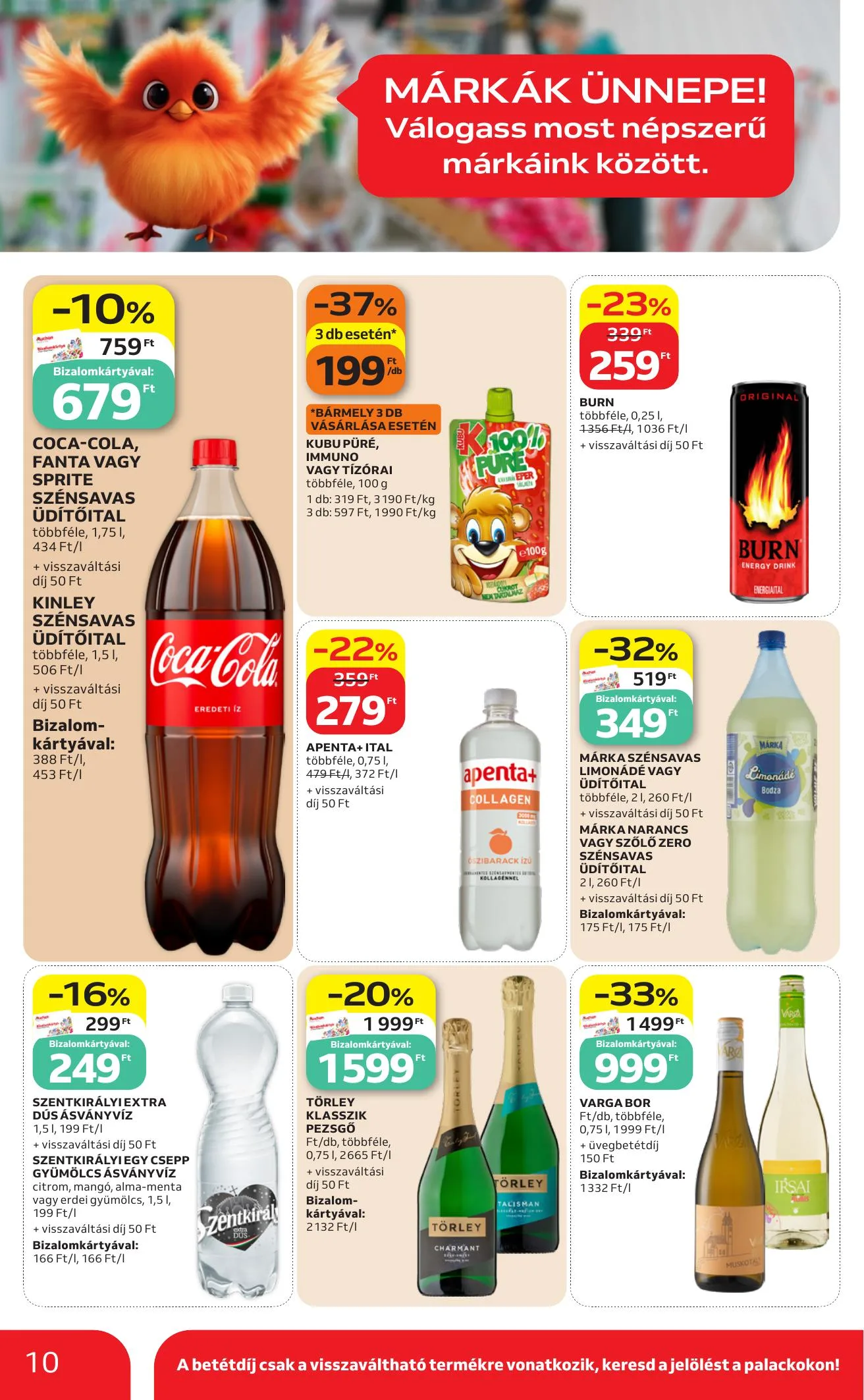 Auchan akciós újság Szupermarket 07.23–07.29 – 10. oldal