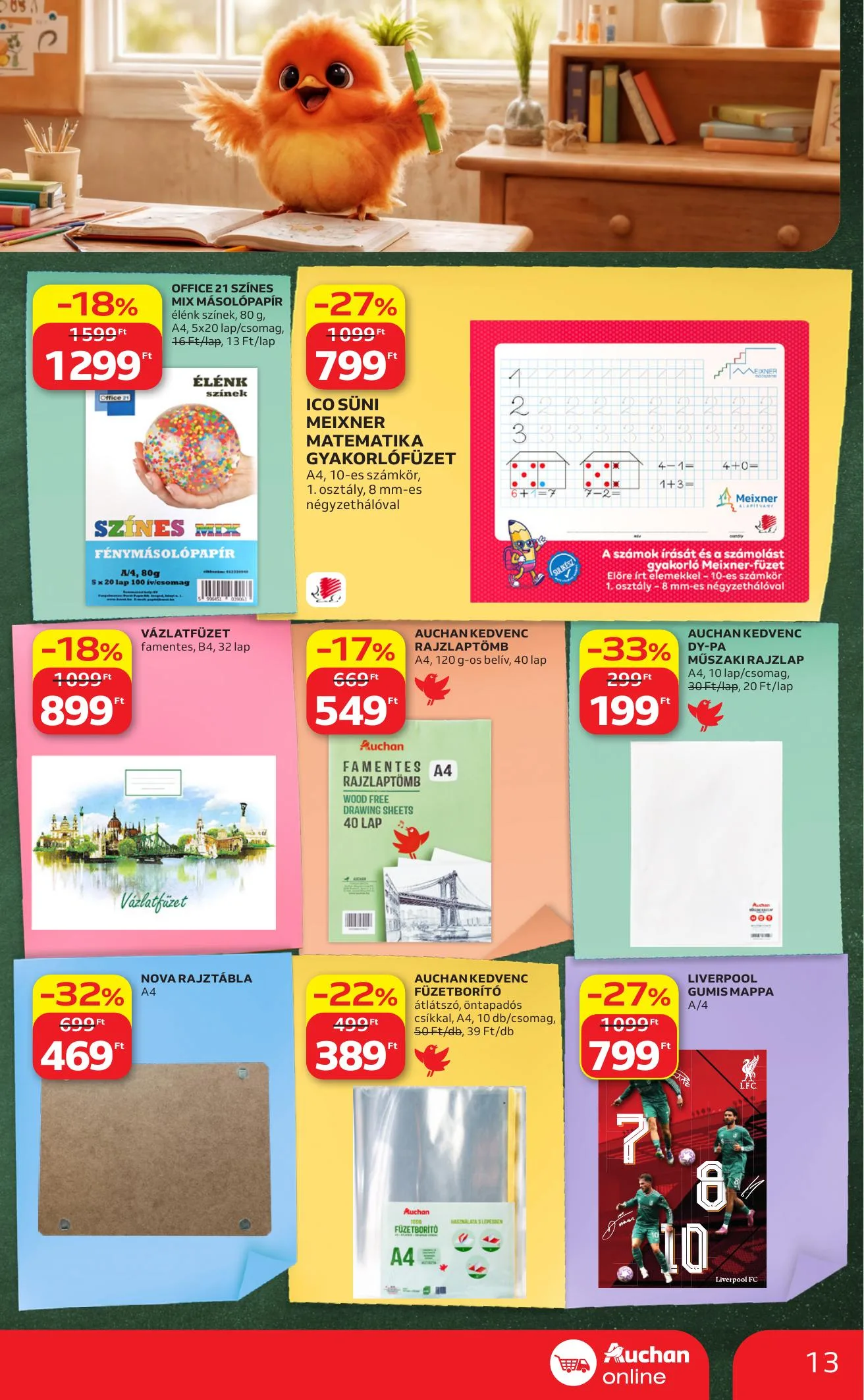 Auchan akciós újság Szupermarket 07.23–07.29 – 13. oldal