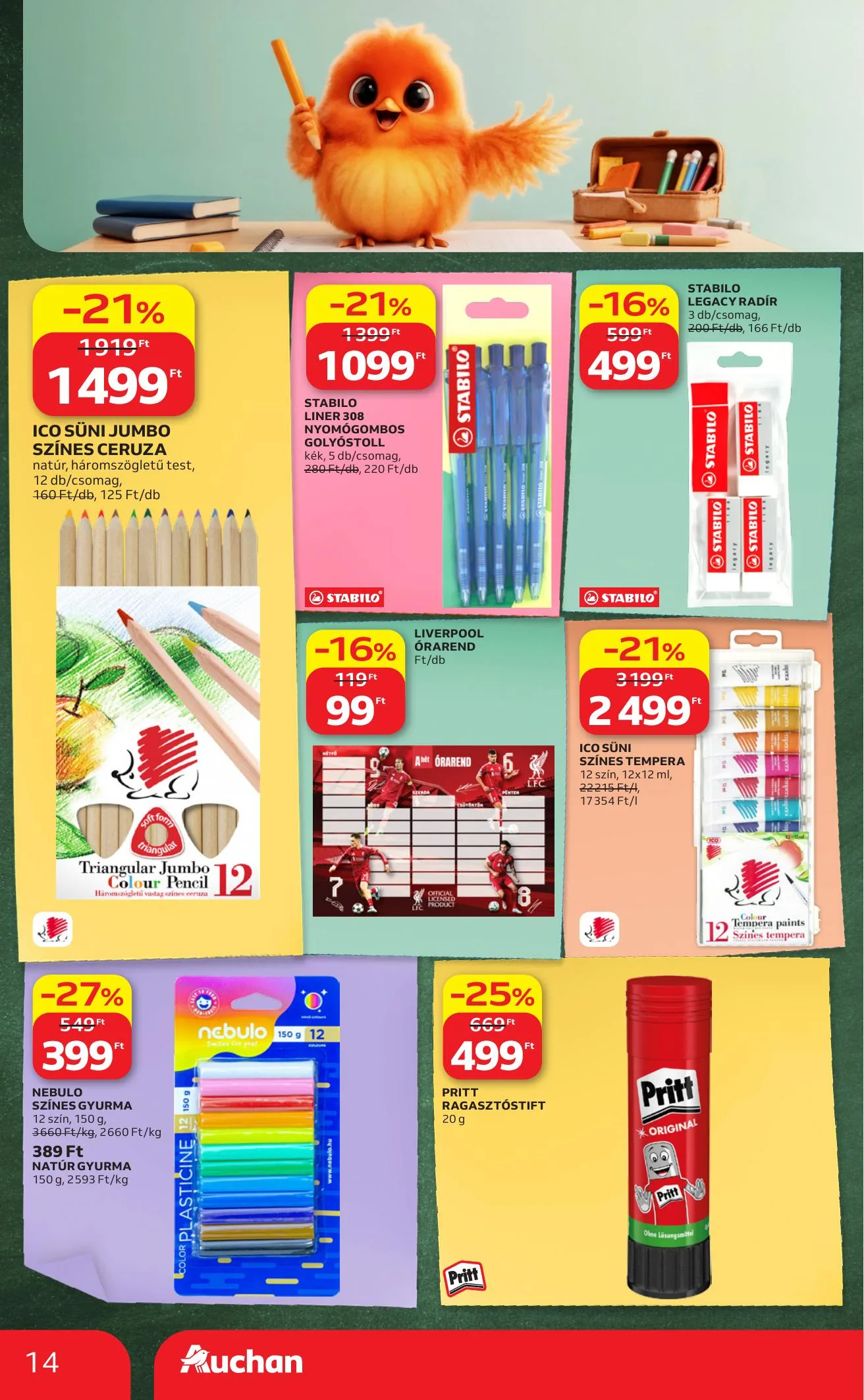 Auchan akciós újság Szupermarket 07.23–07.29 – 14. oldal
