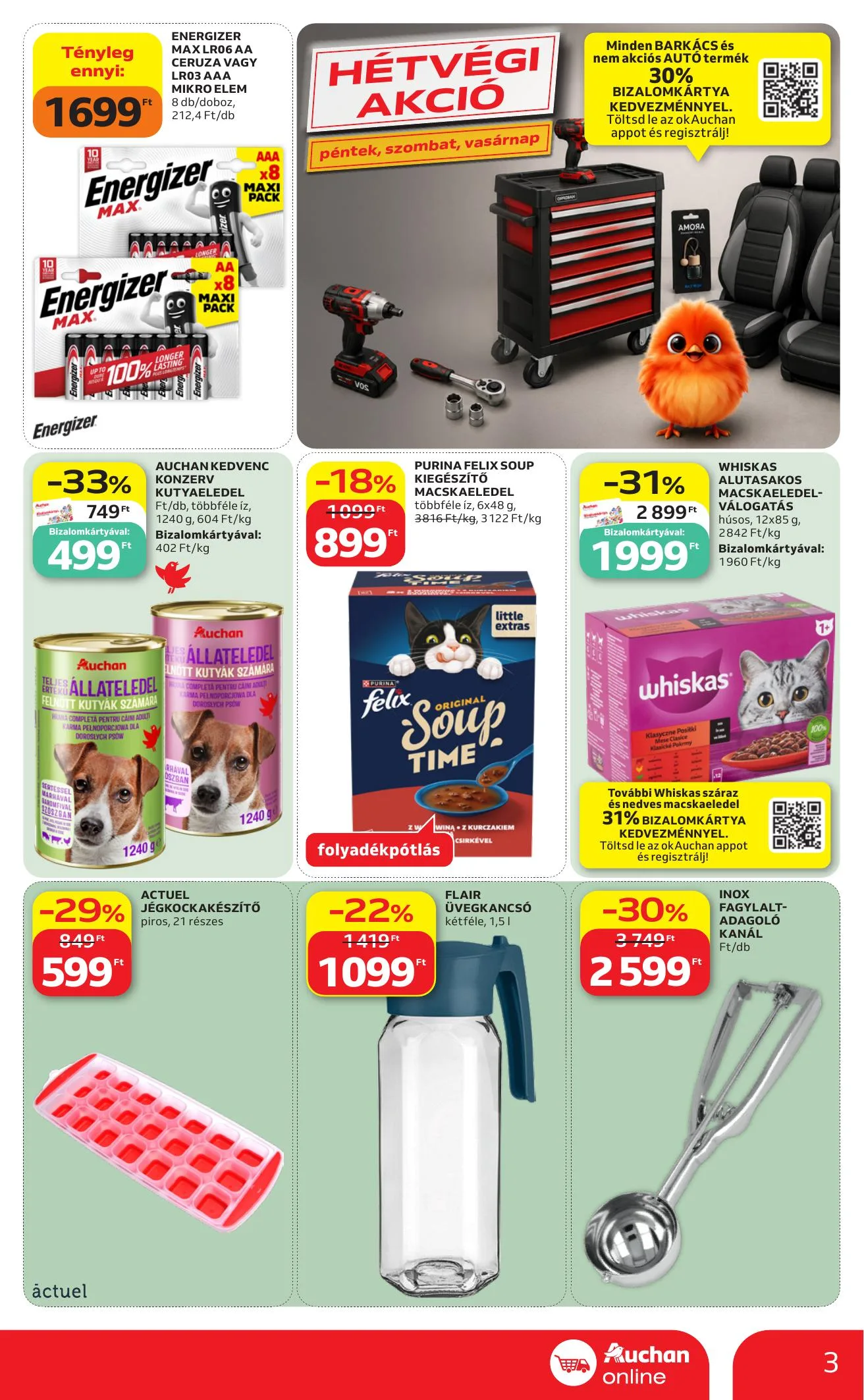 Auchan akciós újság Szupermarket 07.23–07.29 – 3. oldal