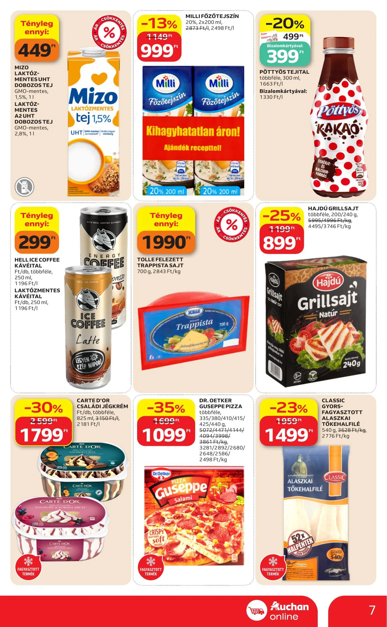 Auchan akciós újság Szupermarket 07.23–07.29 – 7. oldal