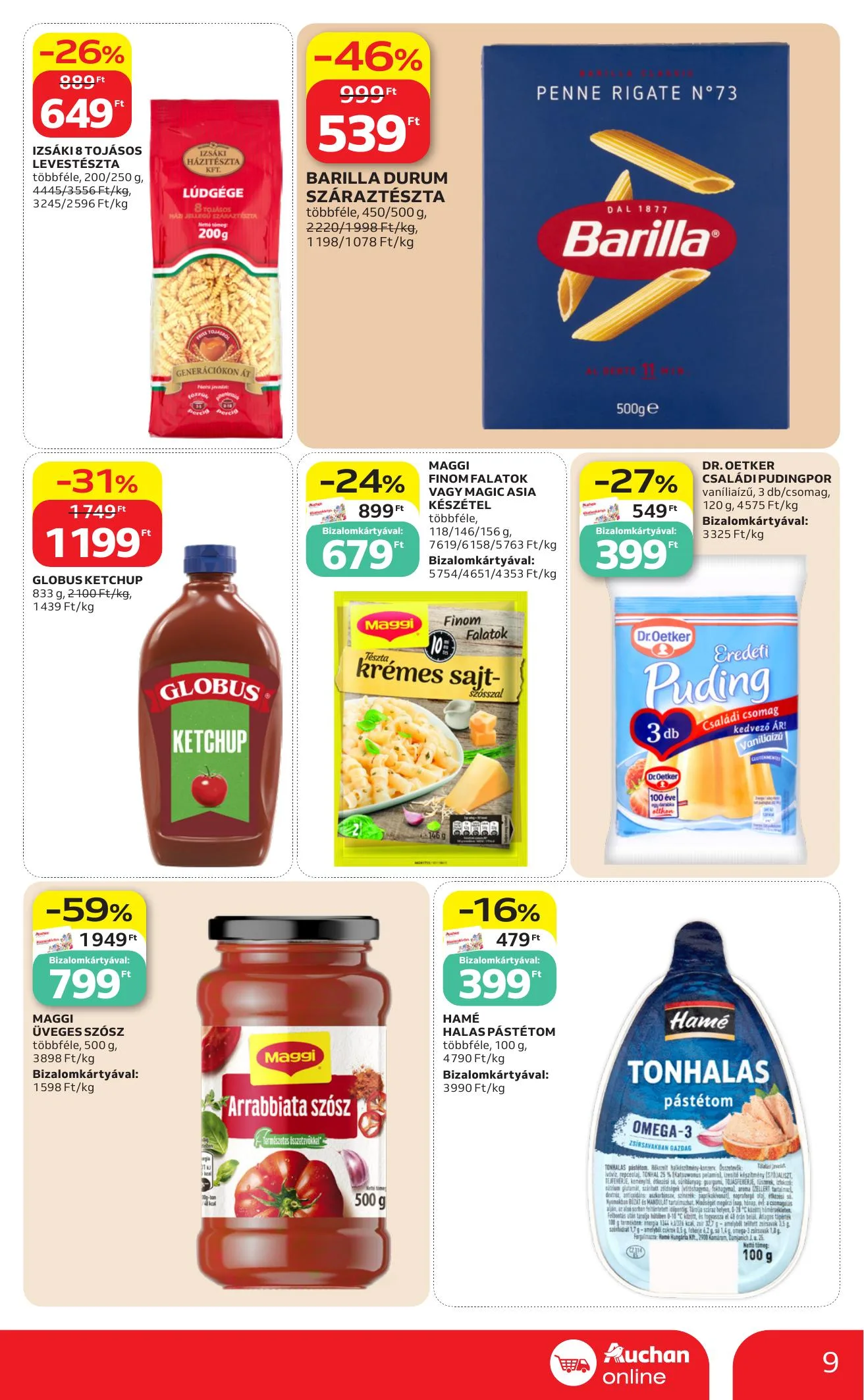 Auchan akciós újság Szupermarket 07.23–07.29 – 9. oldal