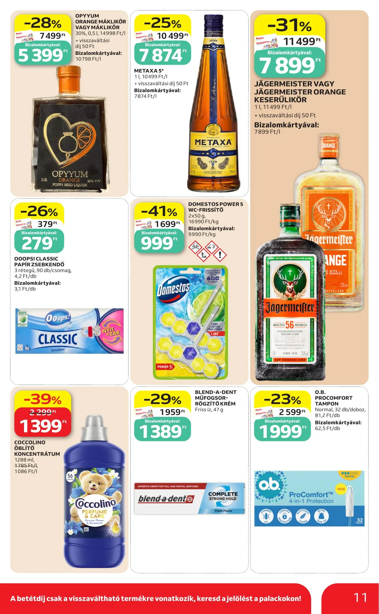 Auchan akciós újság Szupermarket 08.13–08.19 – 11. oldal