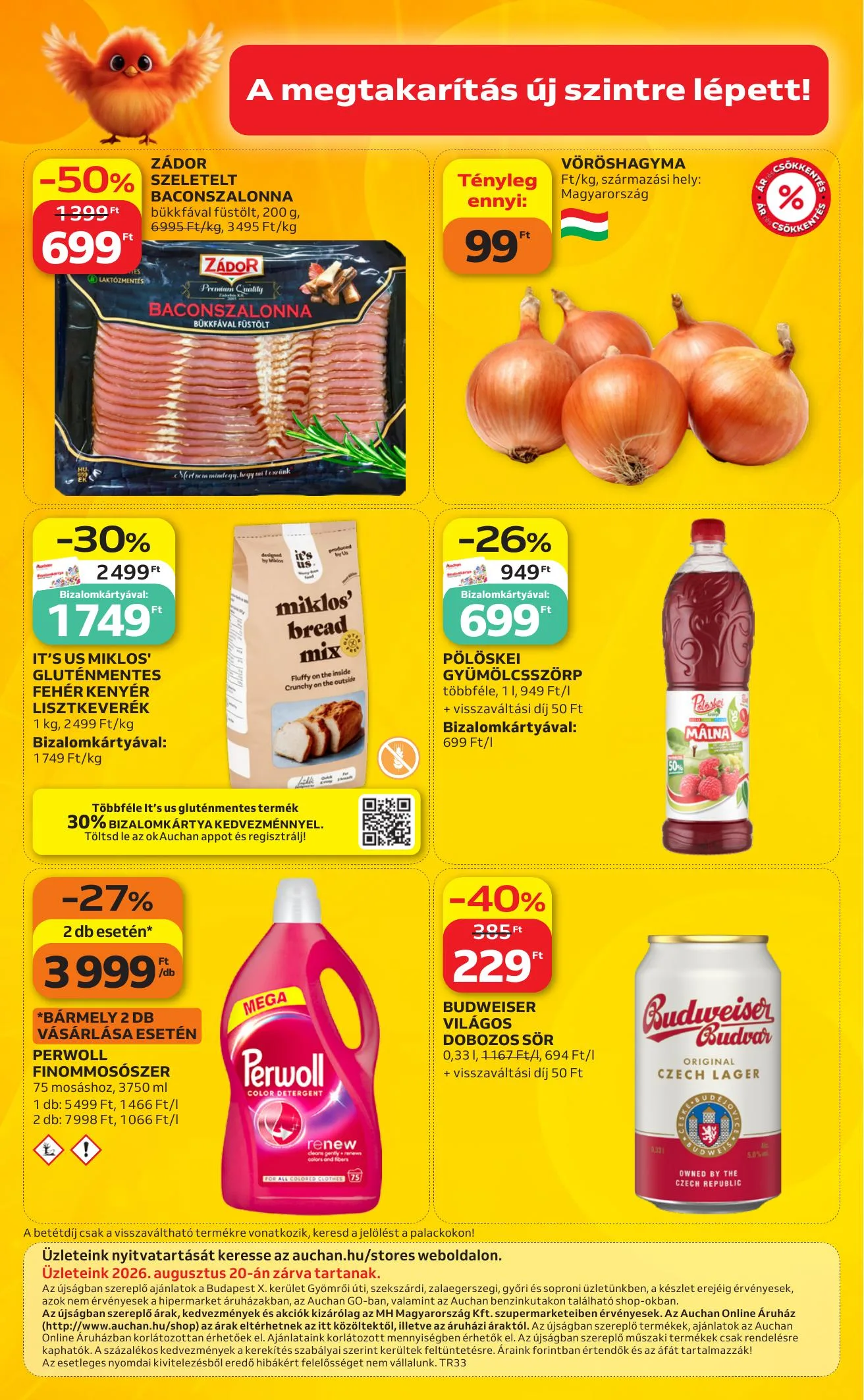 Auchan akciós újság Szupermarket 08.13–08.19 – 12. oldal