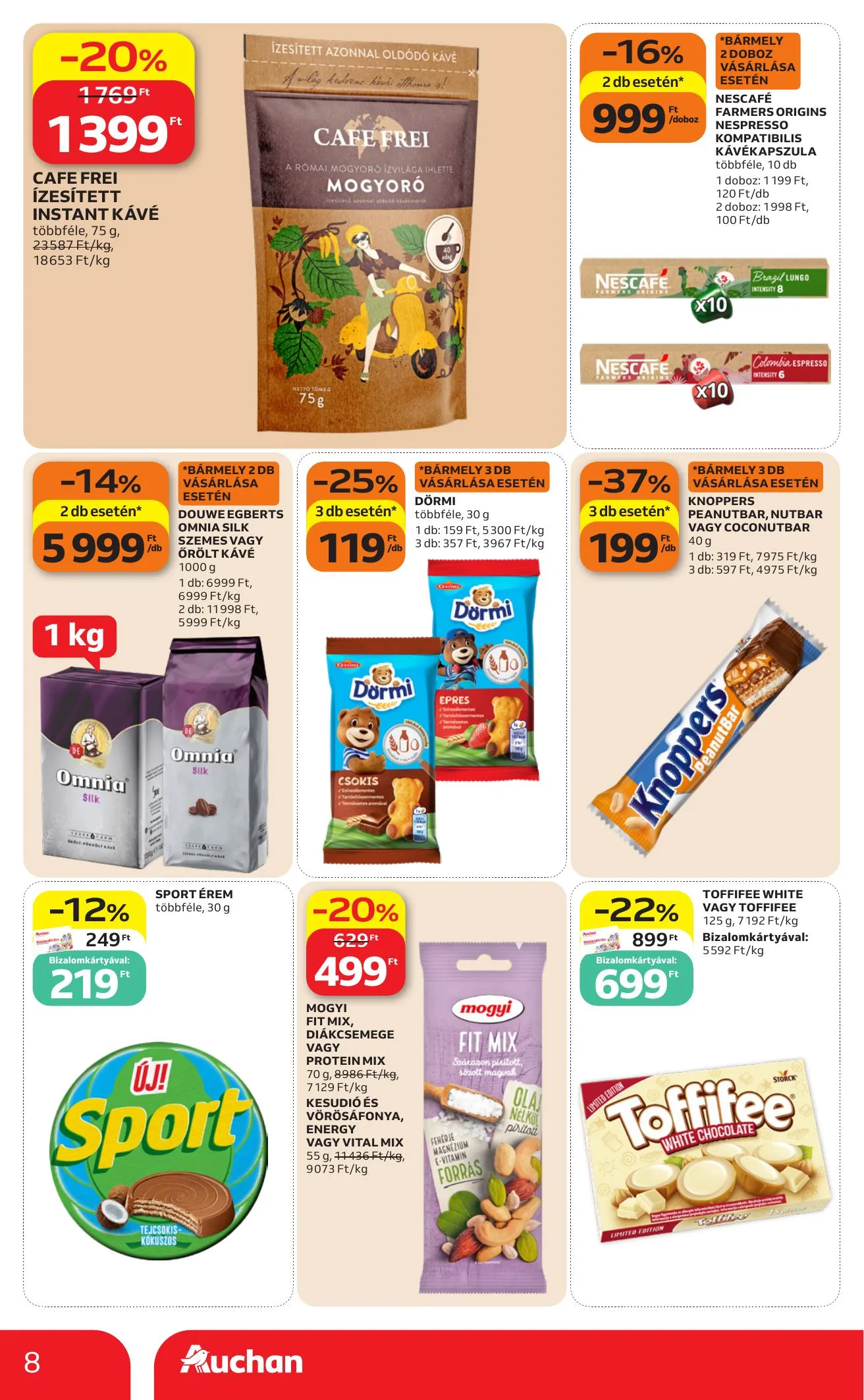 Auchan akciós újság Szupermarket 08.13–08.19 – 8. oldal