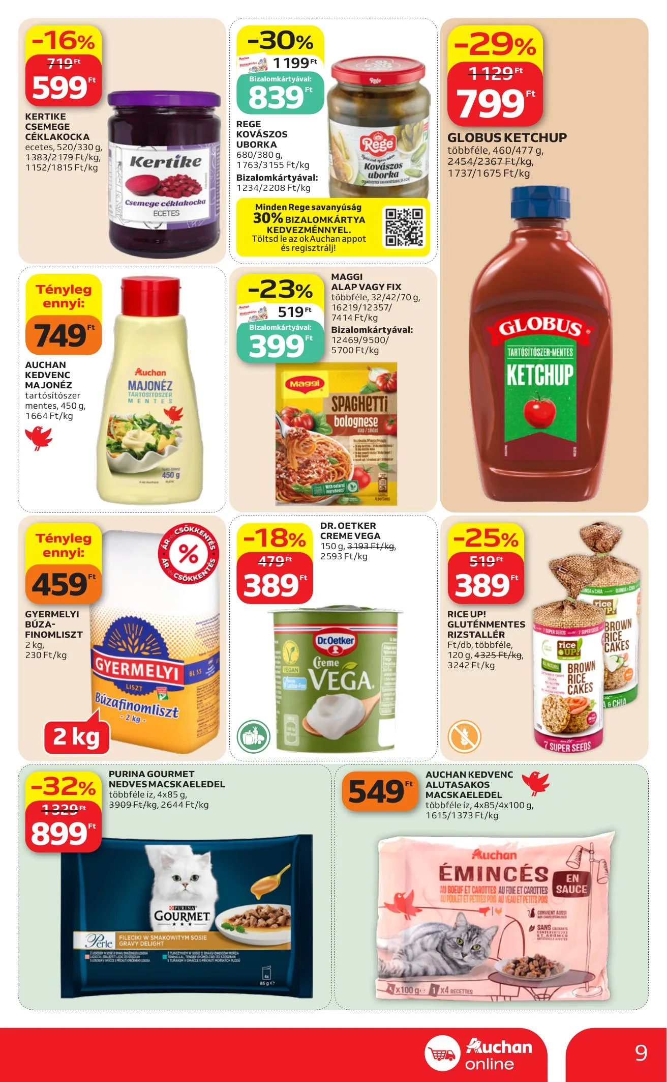 Auchan akciós újság Szupermarket 08.13–08.19 – 9. oldal