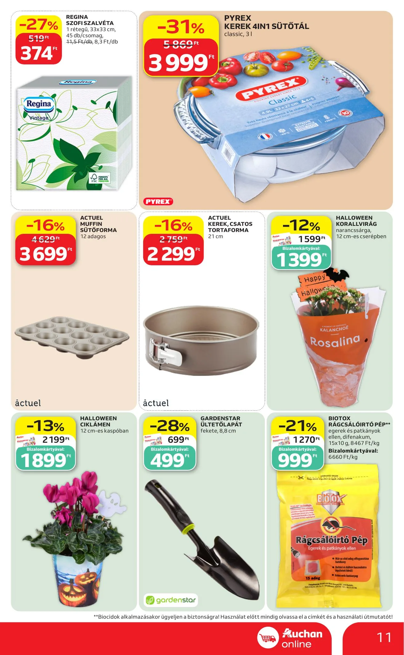 Auchan akciós újság Szupermarket 09.10–09.16 – 11. oldal
