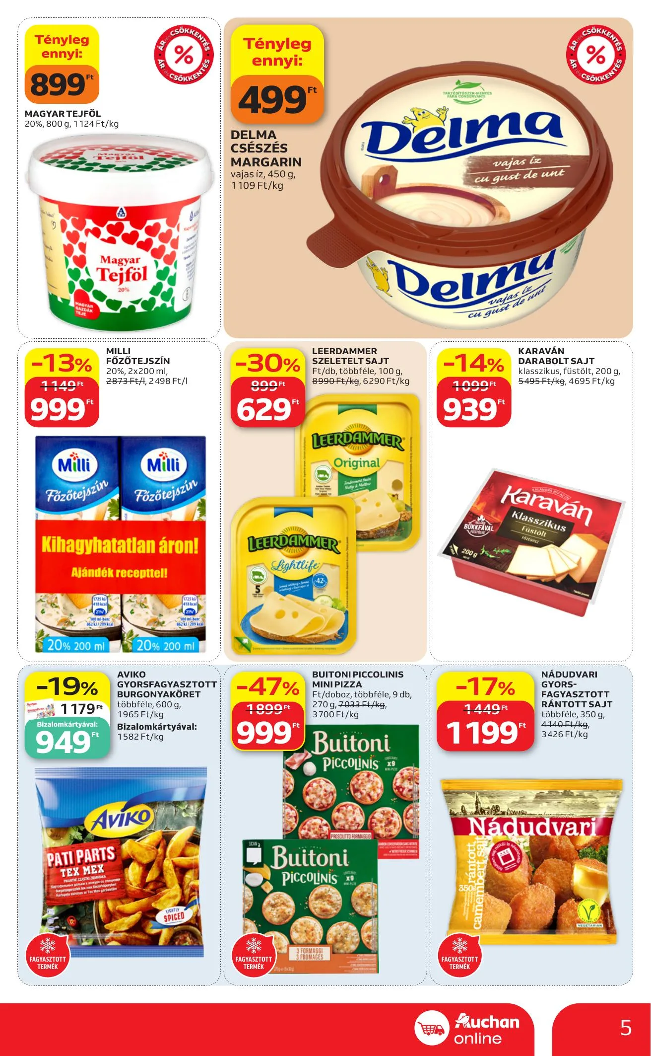 Auchan akciós újság Szupermarket 09.10–09.16 – 5. oldal
