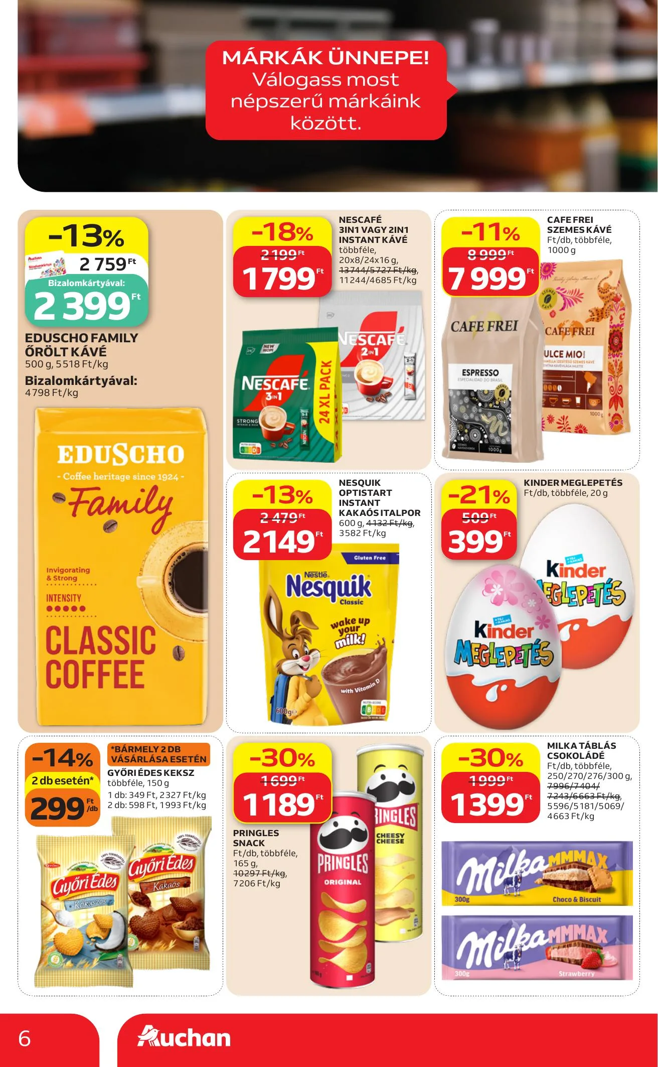 Auchan akciós újság Szupermarket 09.10–09.16 – 6. oldal
