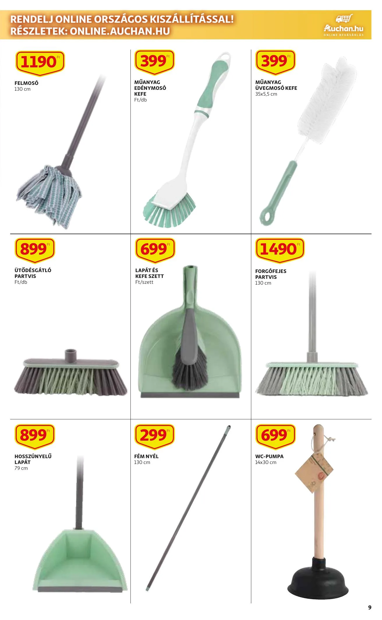 Auchan akciós újság Takaritas katalógus 09.02–09.15 – 9. oldal