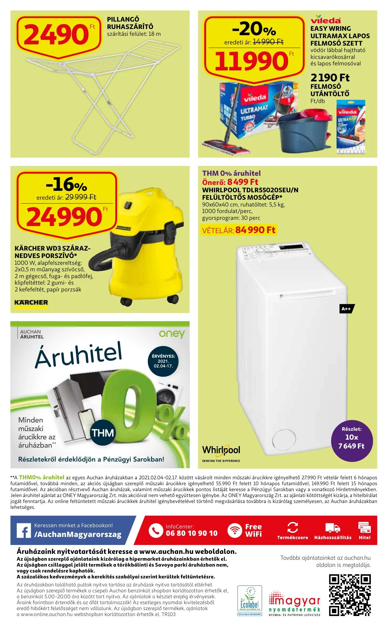 Auchan akciós újság Tavaszi nagytakarítás katalógus 02.04–02.17 – 10. oldal