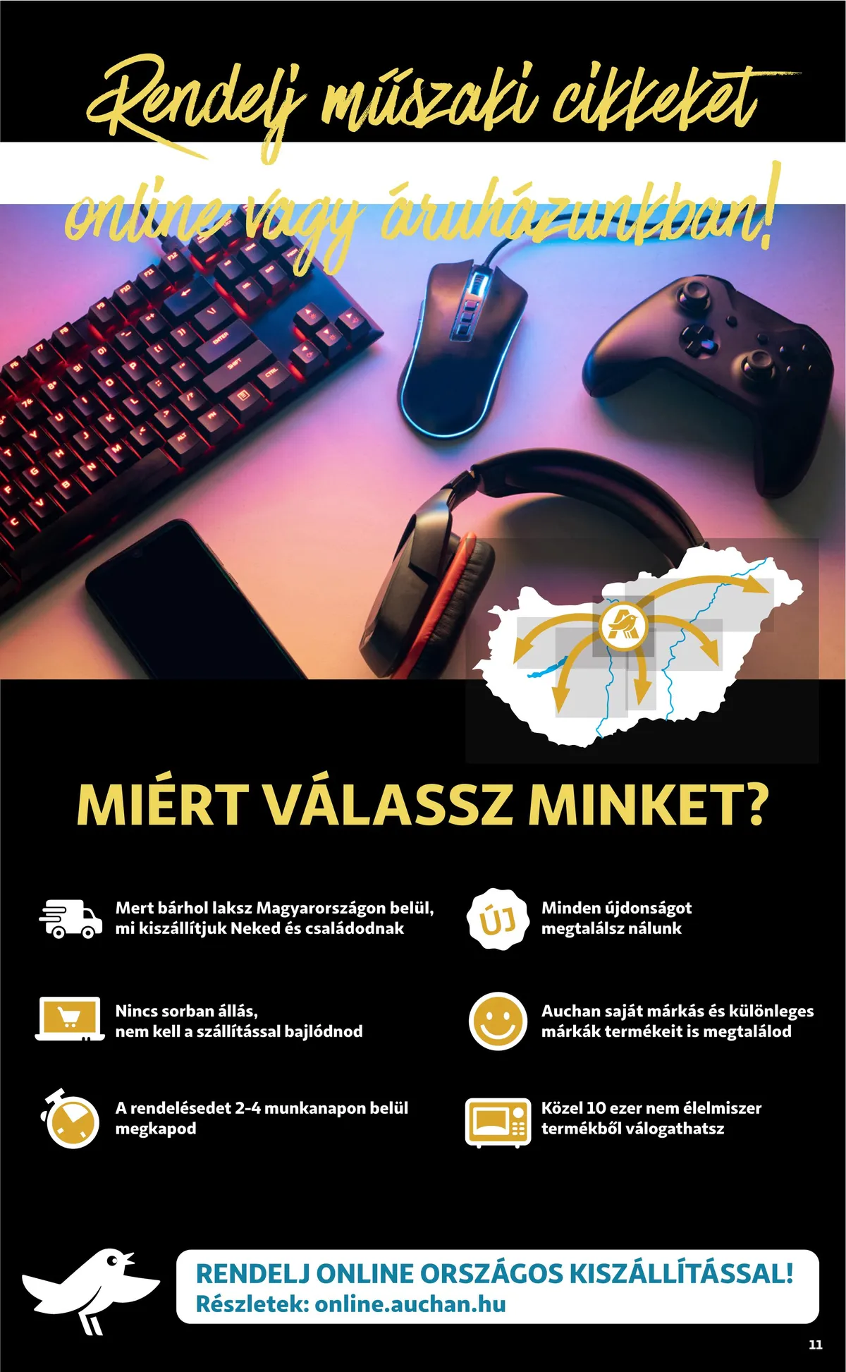 Auchan akciós újság Videojatek 12.01–12.24 – 11. oldal