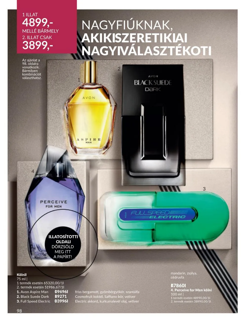 Avon akciós újság 09.01–09.30 – 100. oldal