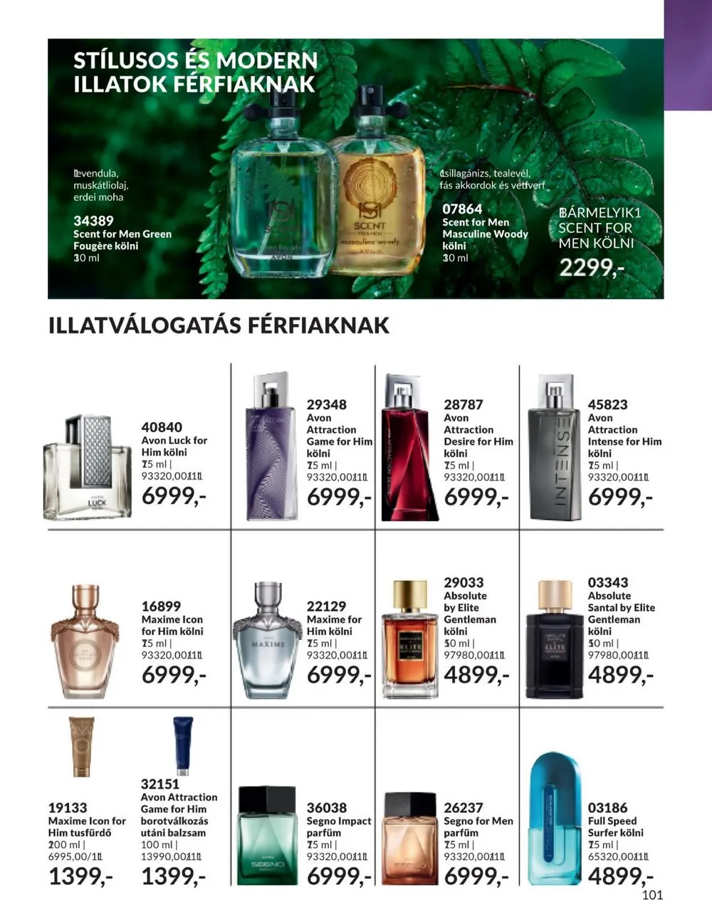 Avon akciós újság 09.01–09.30 – 103. oldal