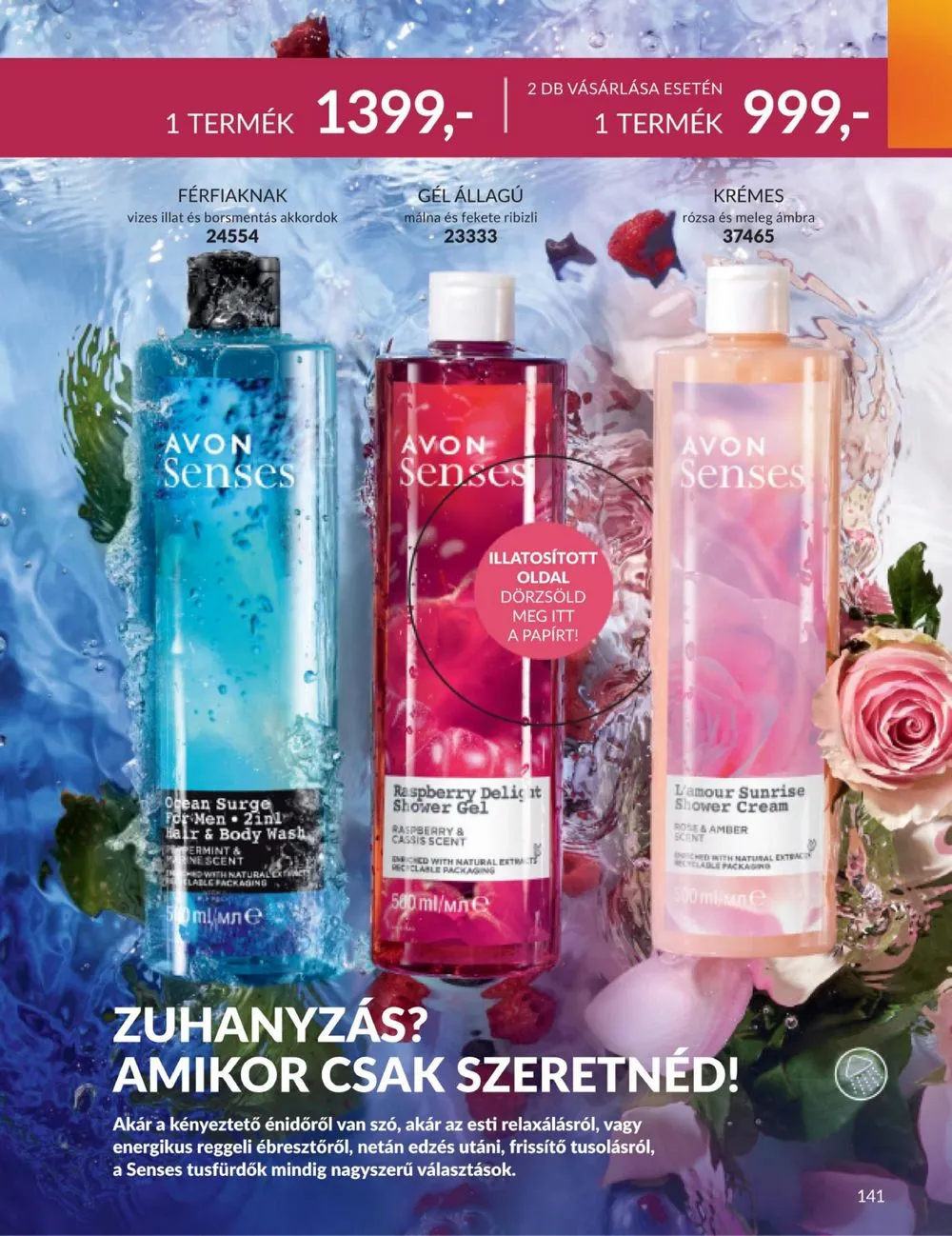 Avon akciós újság 09.01–09.30 – 143. oldal