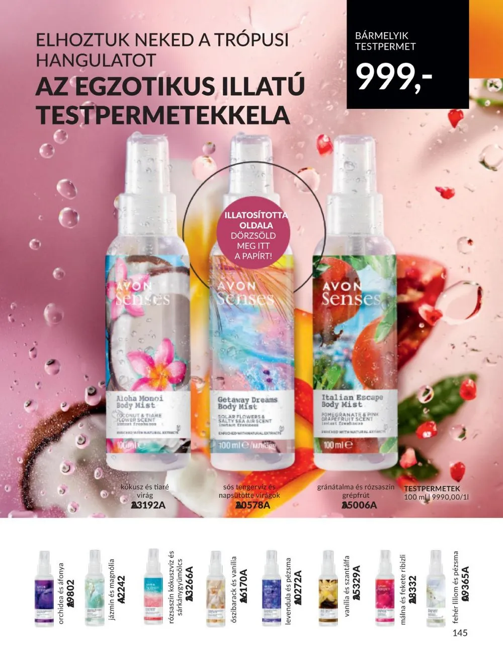 Avon akciós újság 09.01–09.30 – 147. oldal