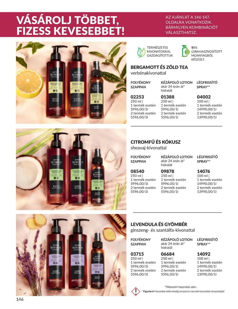Avon akciós újság 09.01–09.30 – 148. oldal