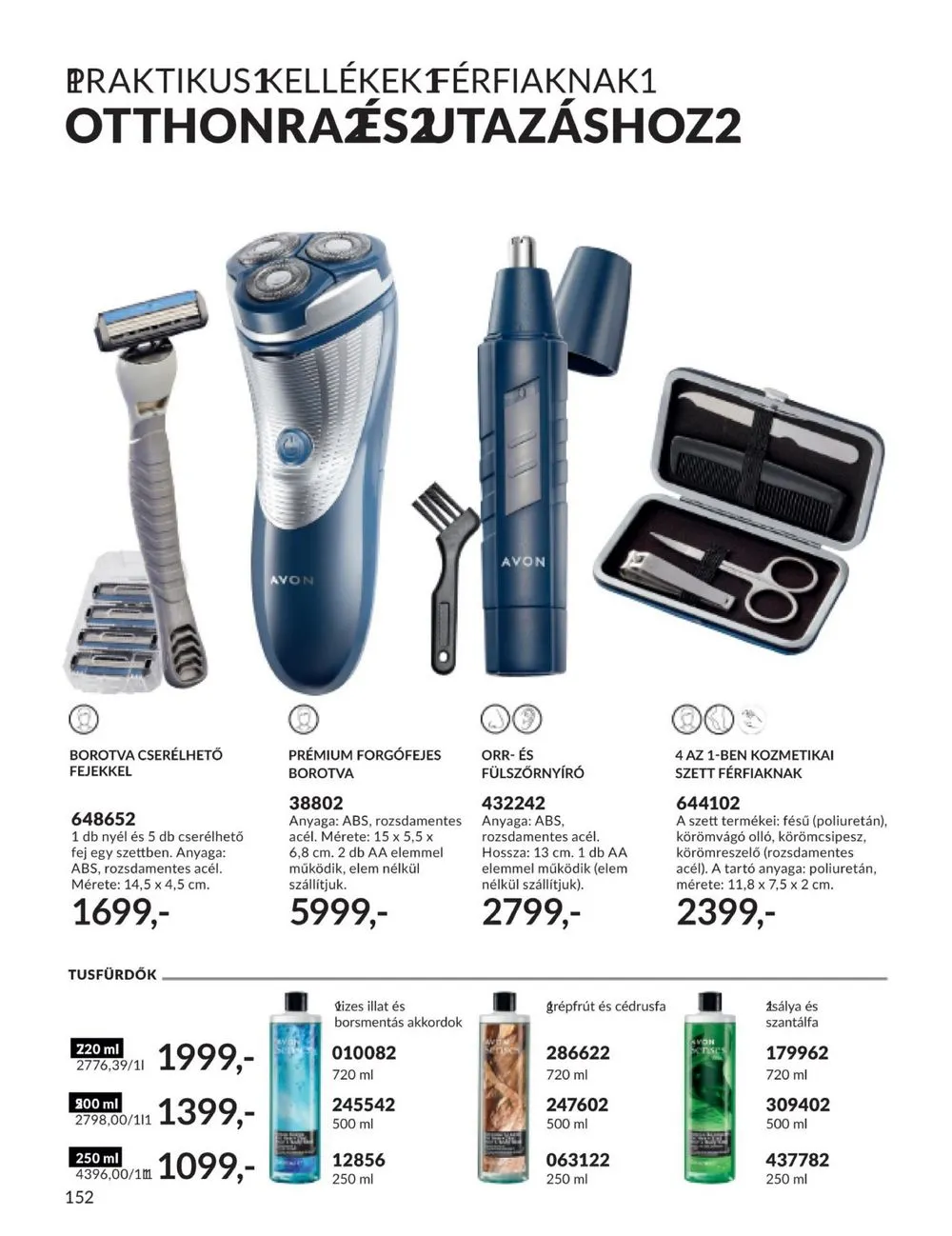 Avon akciós újság 09.01–09.30 – 154. oldal