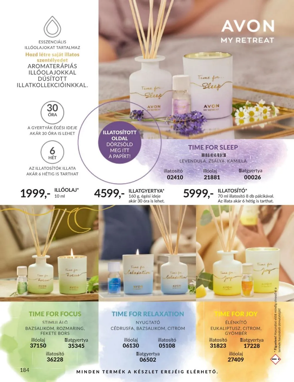 Avon akciós újság 09.01–09.30 – 188. oldal