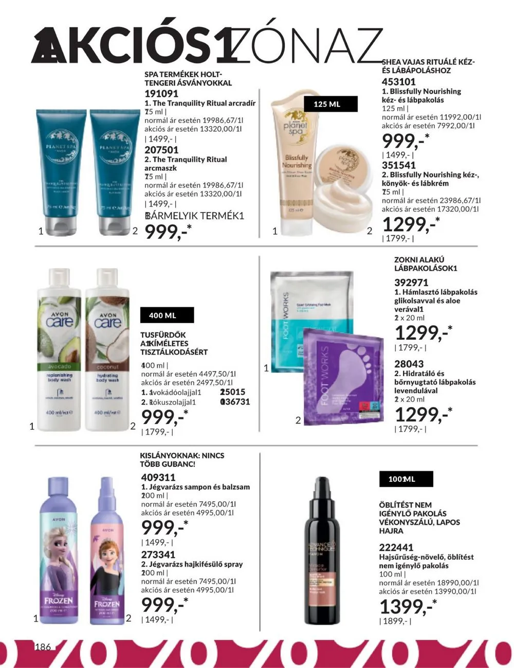 Avon akciós újság 09.01–09.30 – 190. oldal