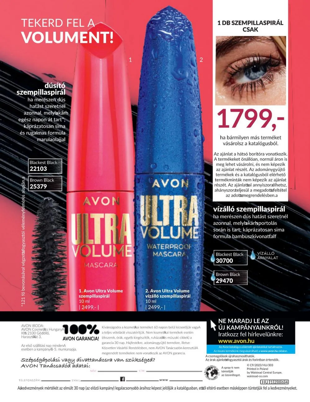 Avon akciós újság 09.01–09.30 – 192. oldal