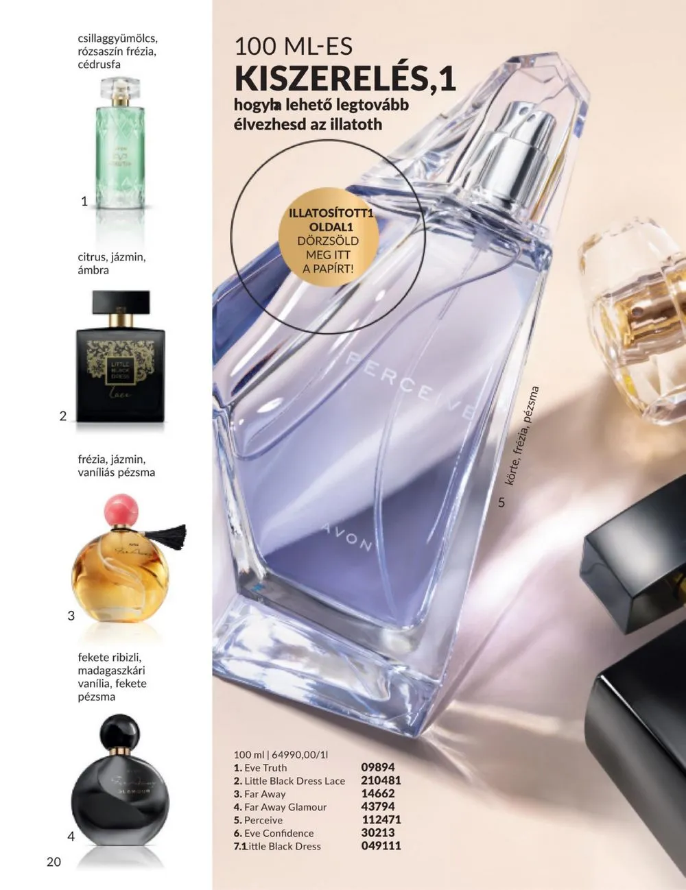 Avon akciós újság 09.01–09.30 – 22. oldal
