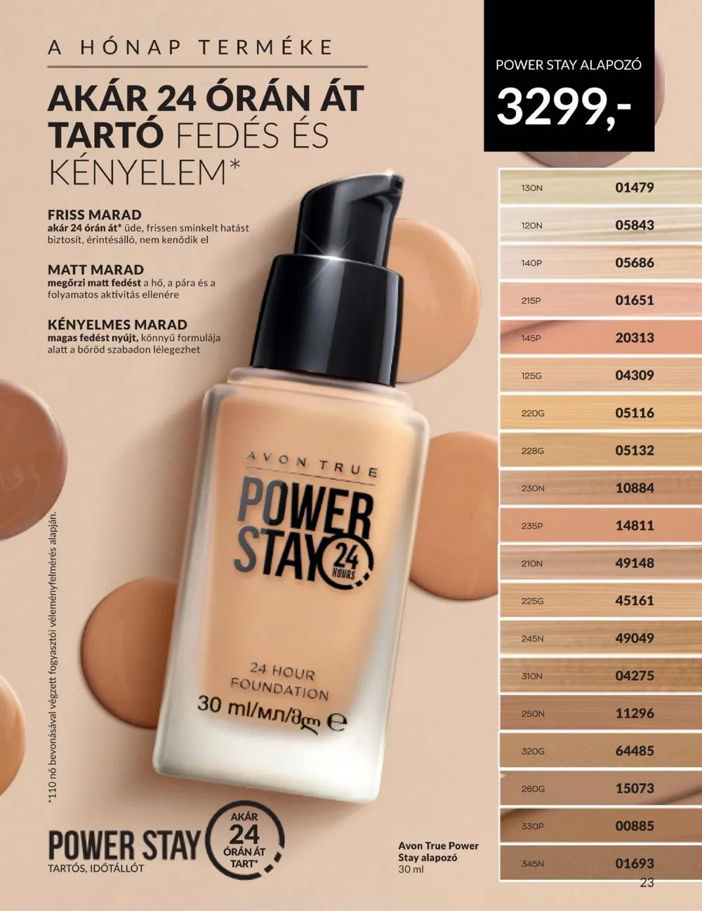 Avon akciós újság 09.01–09.30 – 25. oldal