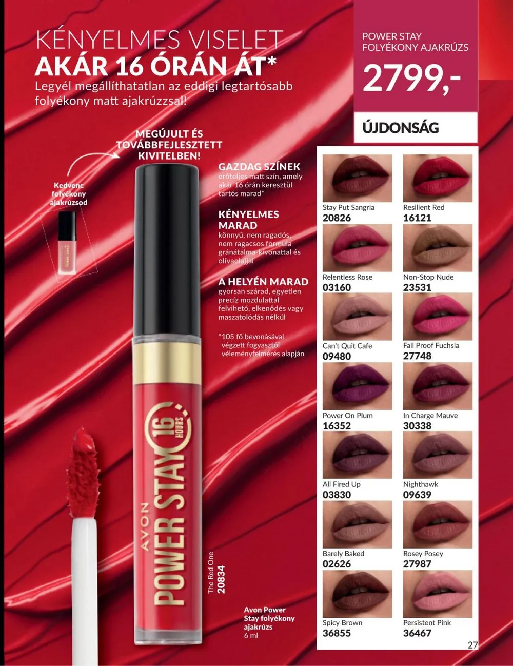 Avon akciós újság 09.01–09.30 – 29. oldal