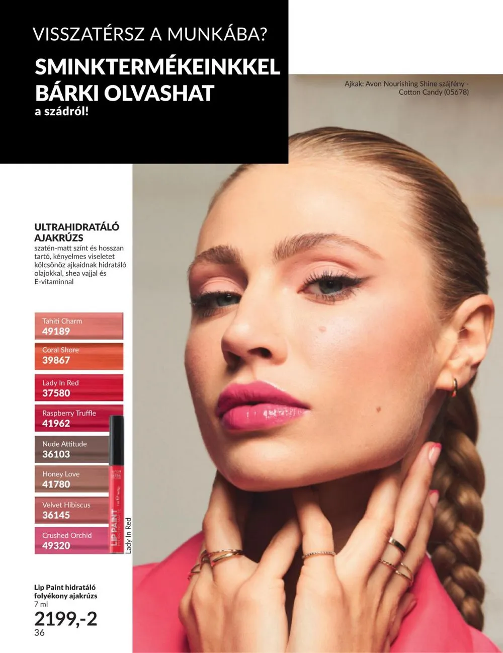 Avon akciós újság 09.01–09.30 – 38. oldal