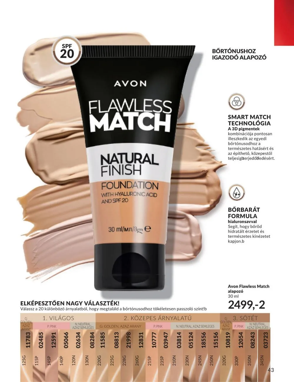 Avon akciós újság 09.01–09.30 – 45. oldal