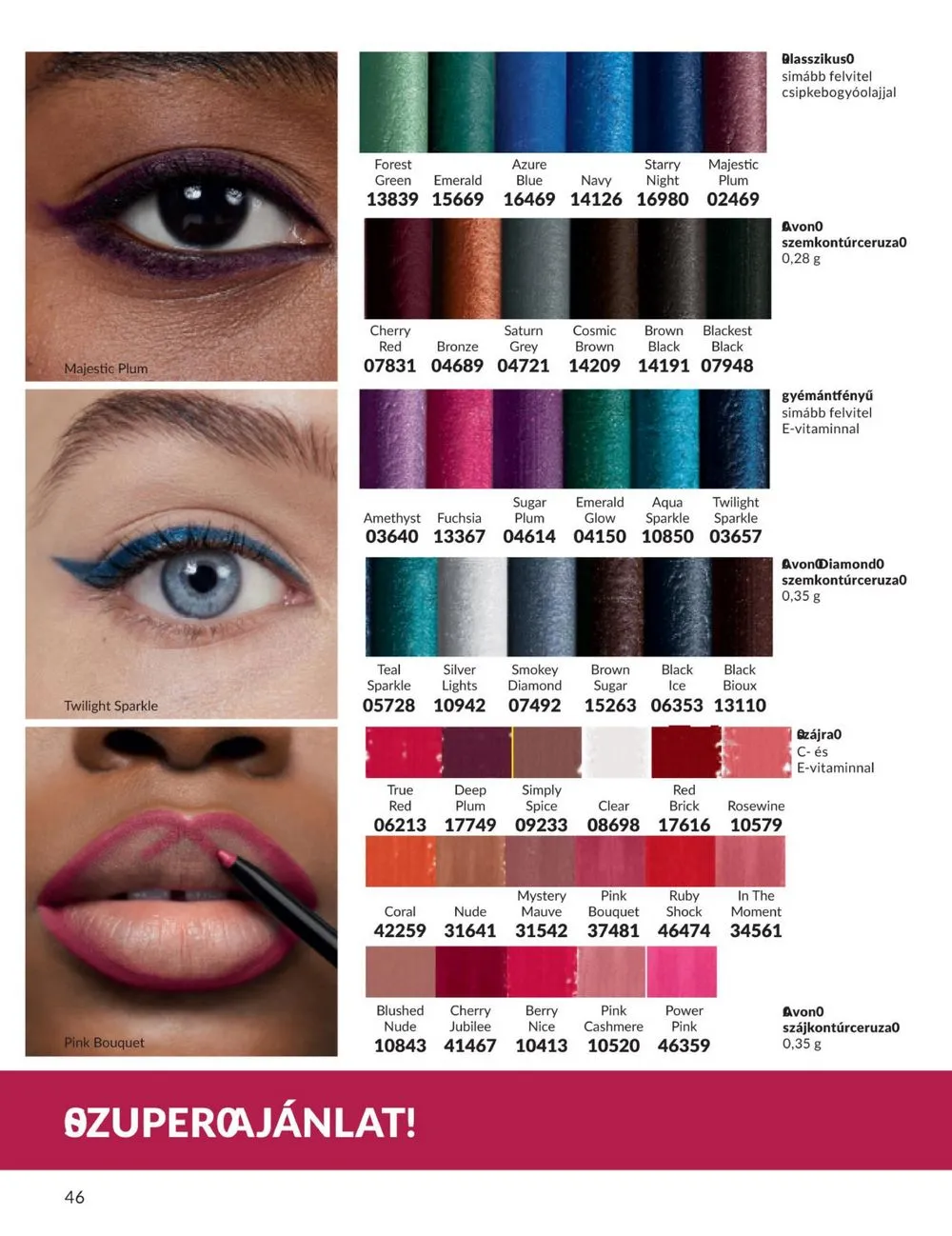 Avon akciós újság 09.01–09.30 – 48. oldal