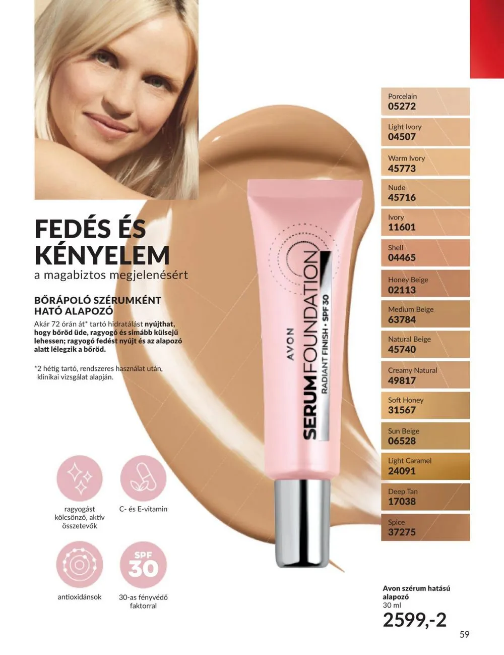 Avon akciós újság 09.01–09.30 – 61. oldal