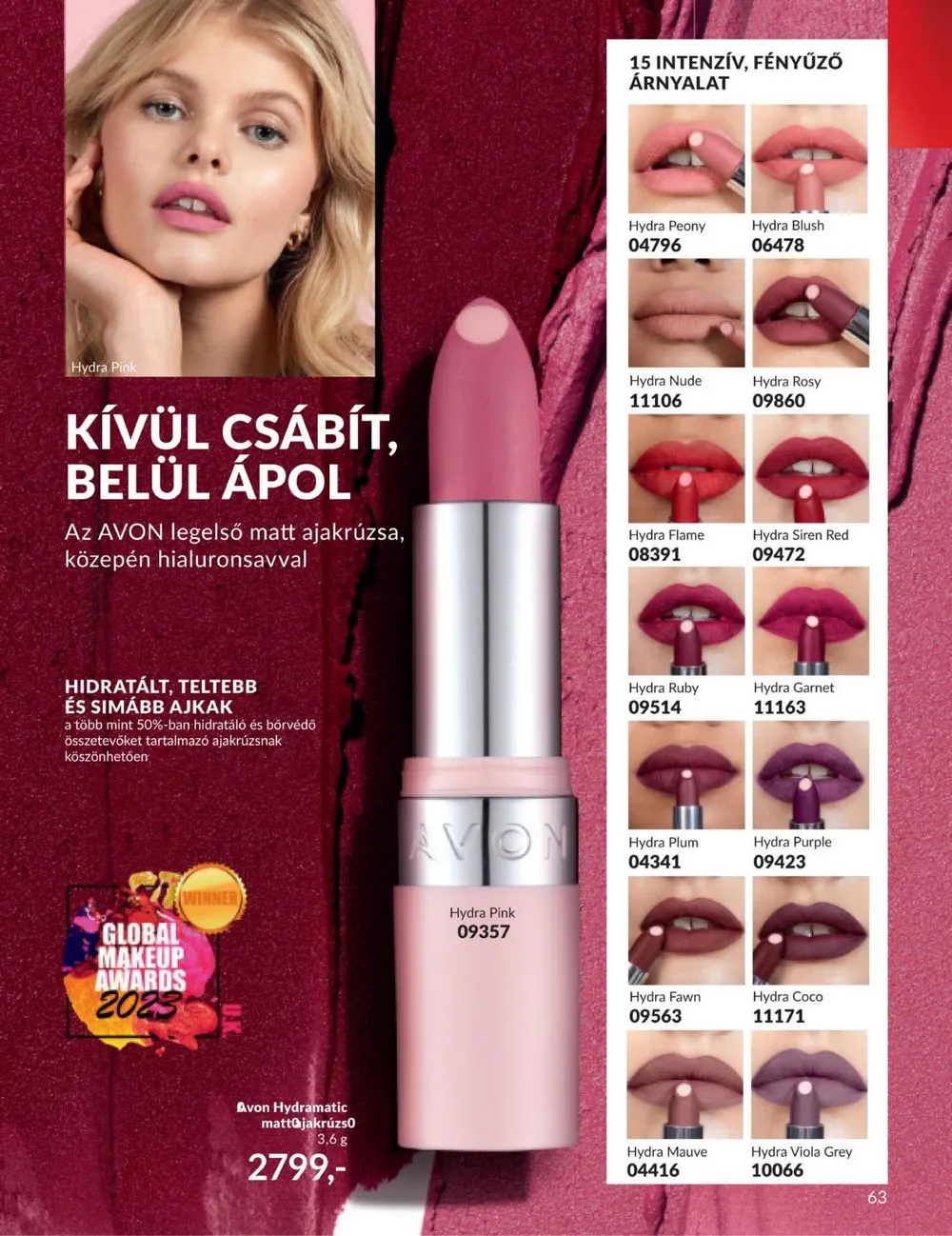 Avon akciós újság 09.01–09.30 – 65. oldal