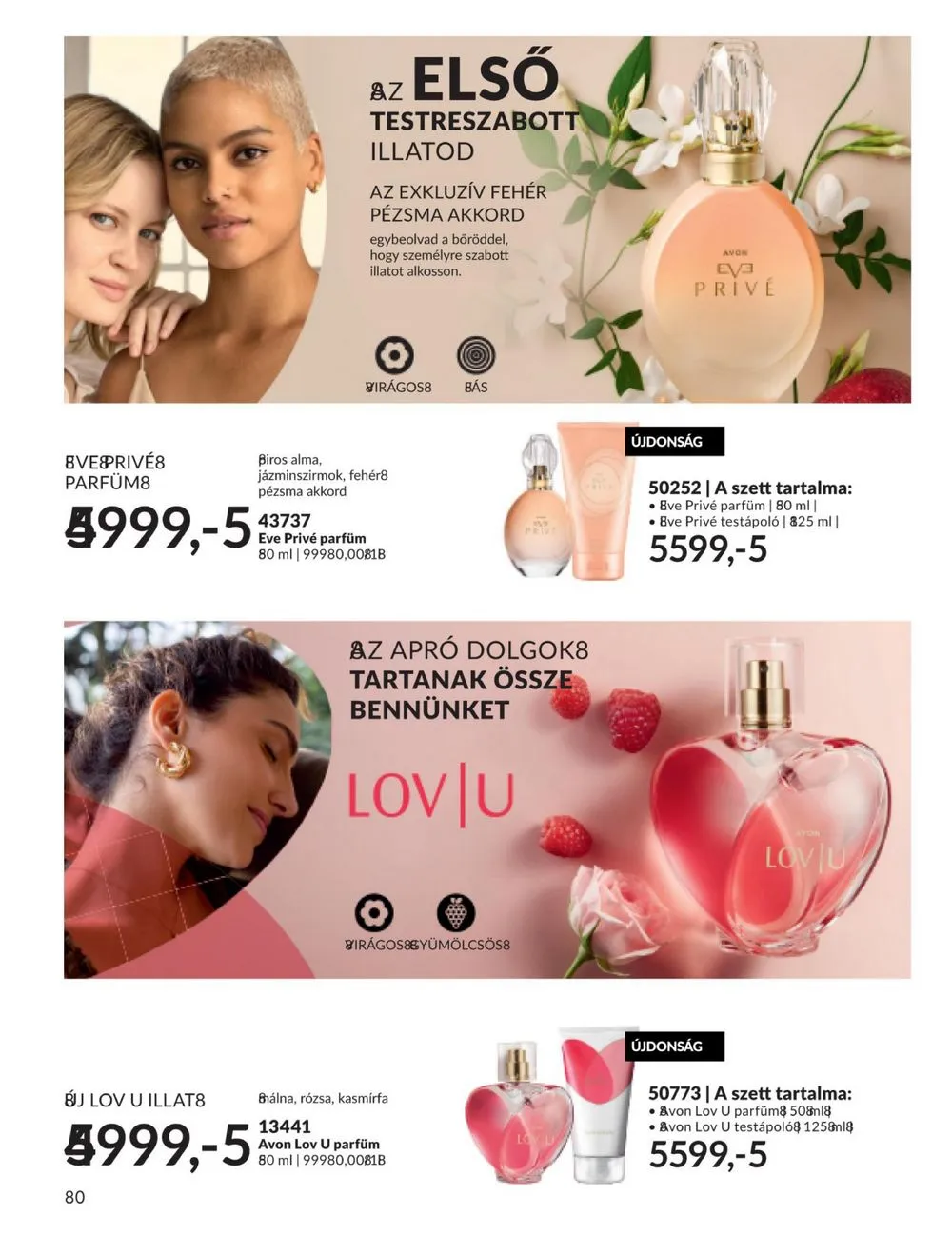 Avon akciós újság 09.01–09.30 – 82. oldal