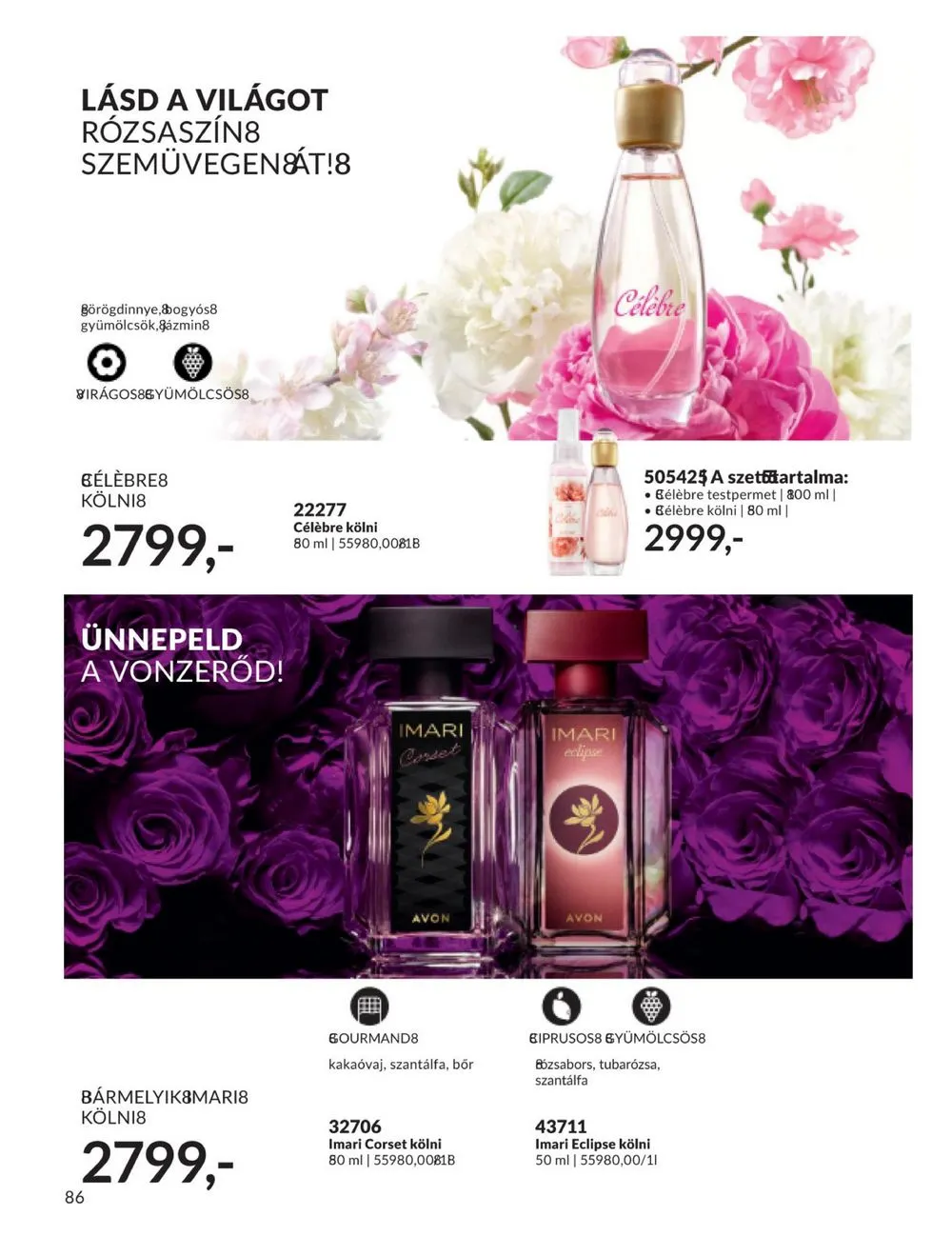 Avon akciós újság 09.01–09.30 – 88. oldal