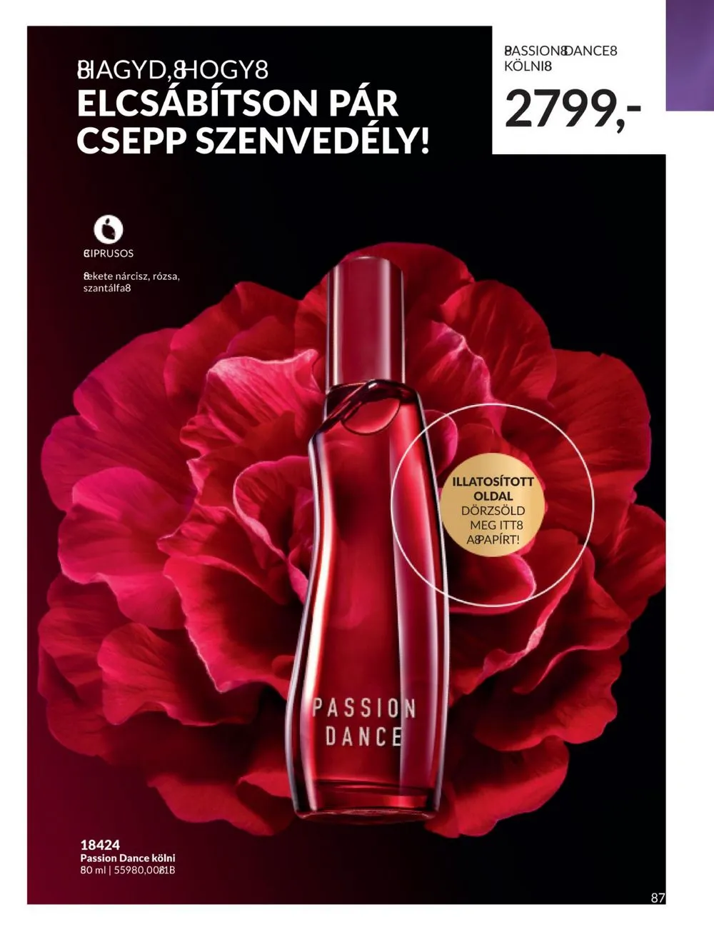Avon akciós újság 09.01–09.30 – 89. oldal