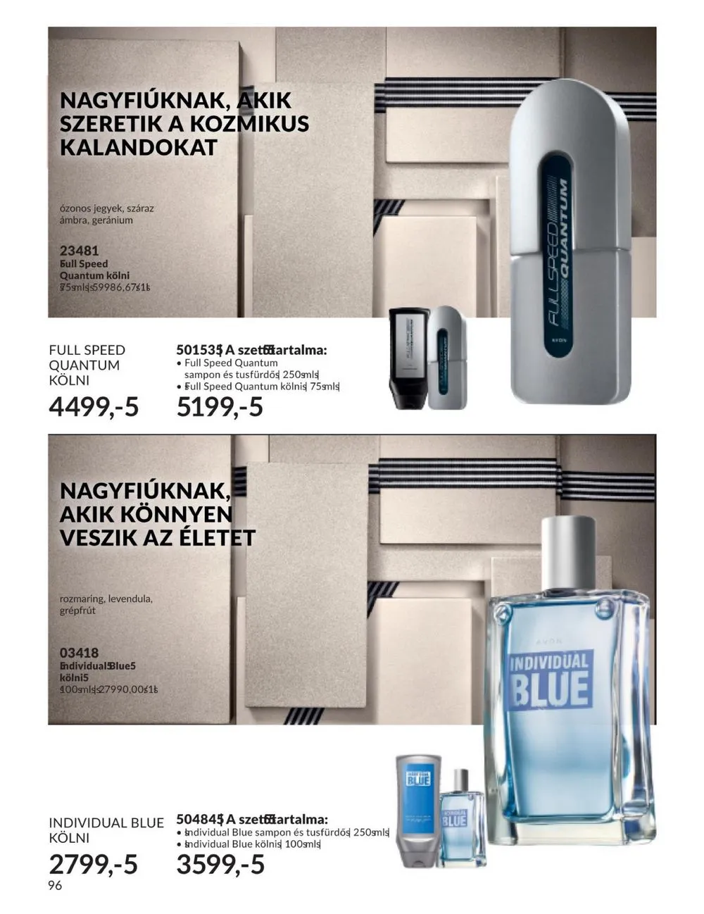 Avon akciós újság 09.01–09.30 – 98. oldal