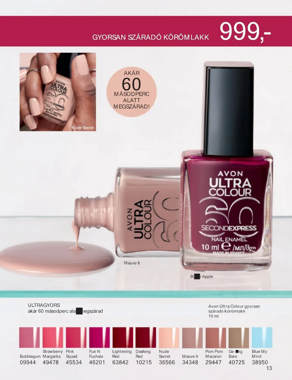 Avon akciós újság 10.01–10.31 – 15. oldal