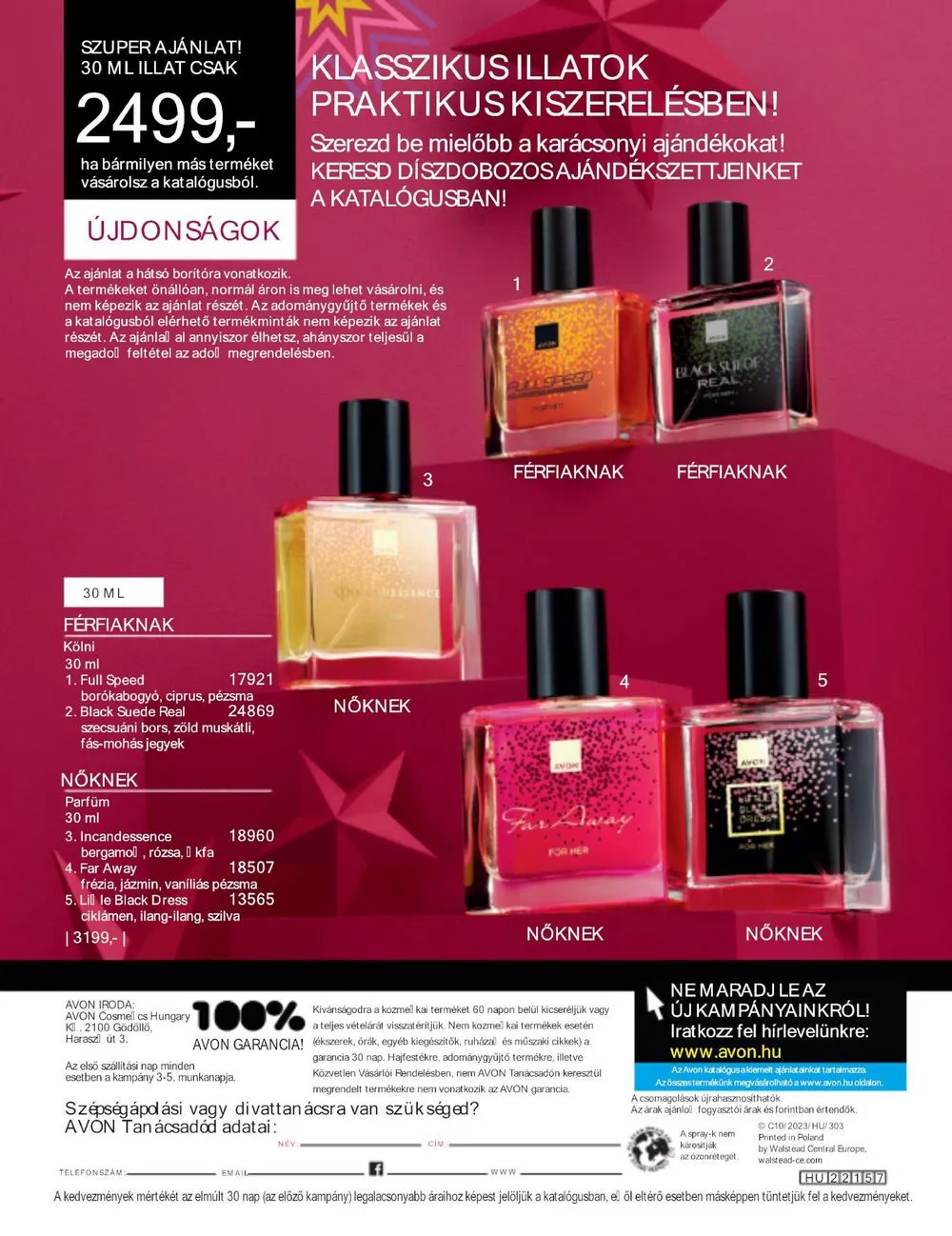 Avon akciós újság 10.01–10.31 – 216. oldal