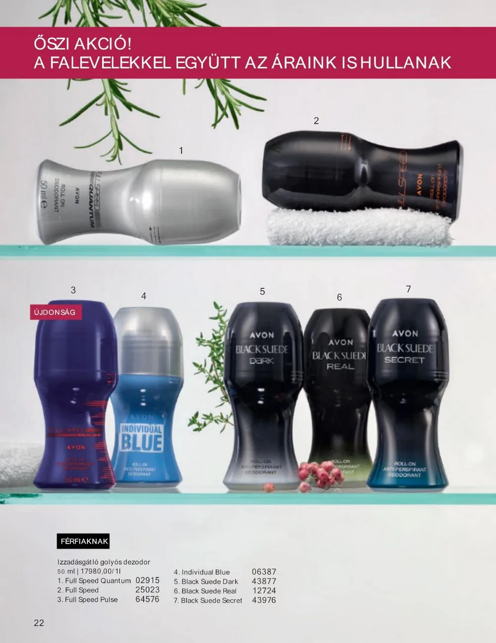 Avon akciós újság 10.01–10.31 – 24. oldal