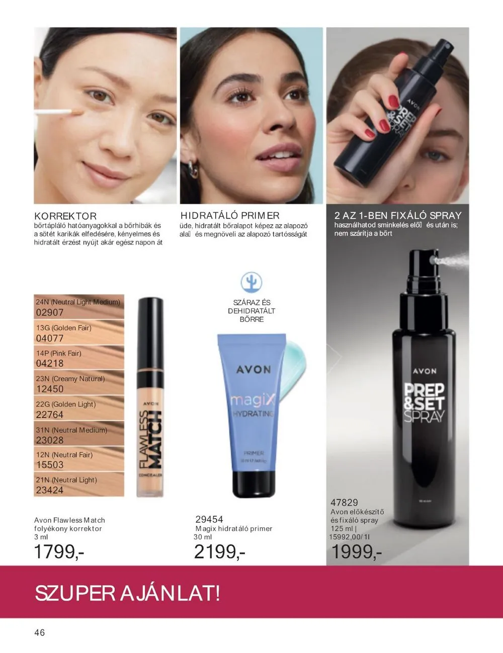 Avon akciós újság 10.01–10.31 – 48. oldal