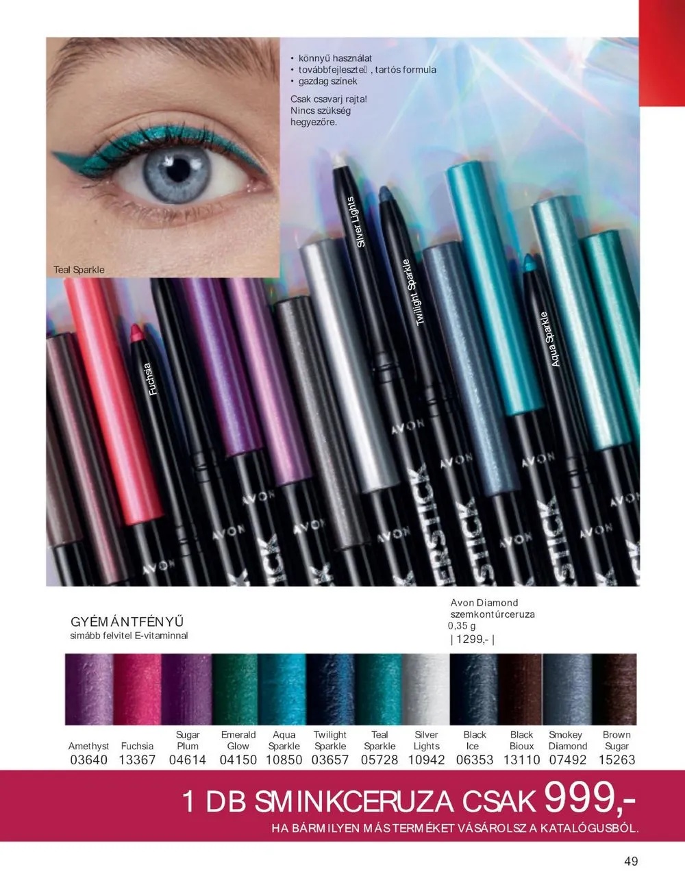 Avon akciós újság 10.01–10.31 – 51. oldal