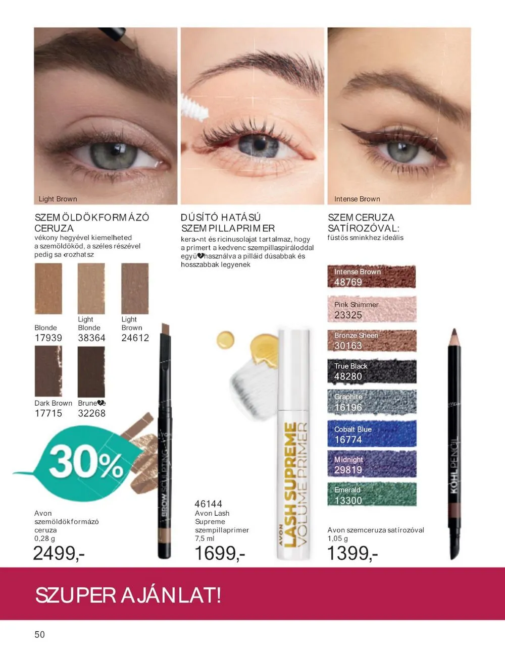 Avon akciós újság 10.01–10.31 – 52. oldal