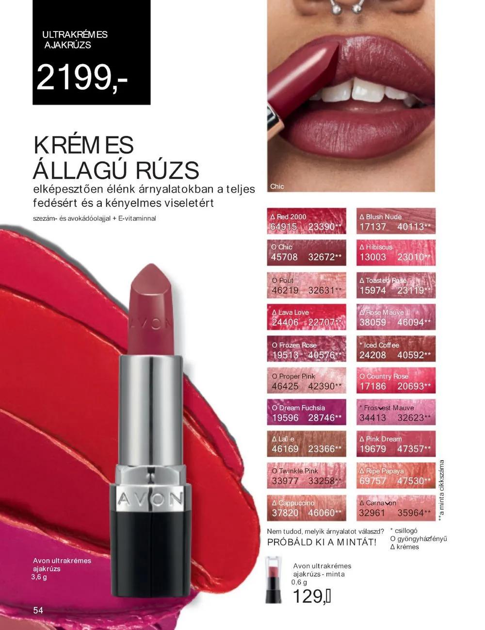 Avon akciós újság 10.01–10.31 – 56. oldal