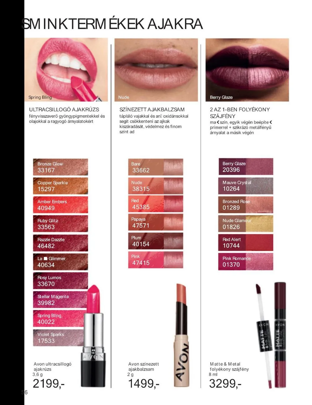 Avon akciós újság 10.01–10.31 – 58. oldal