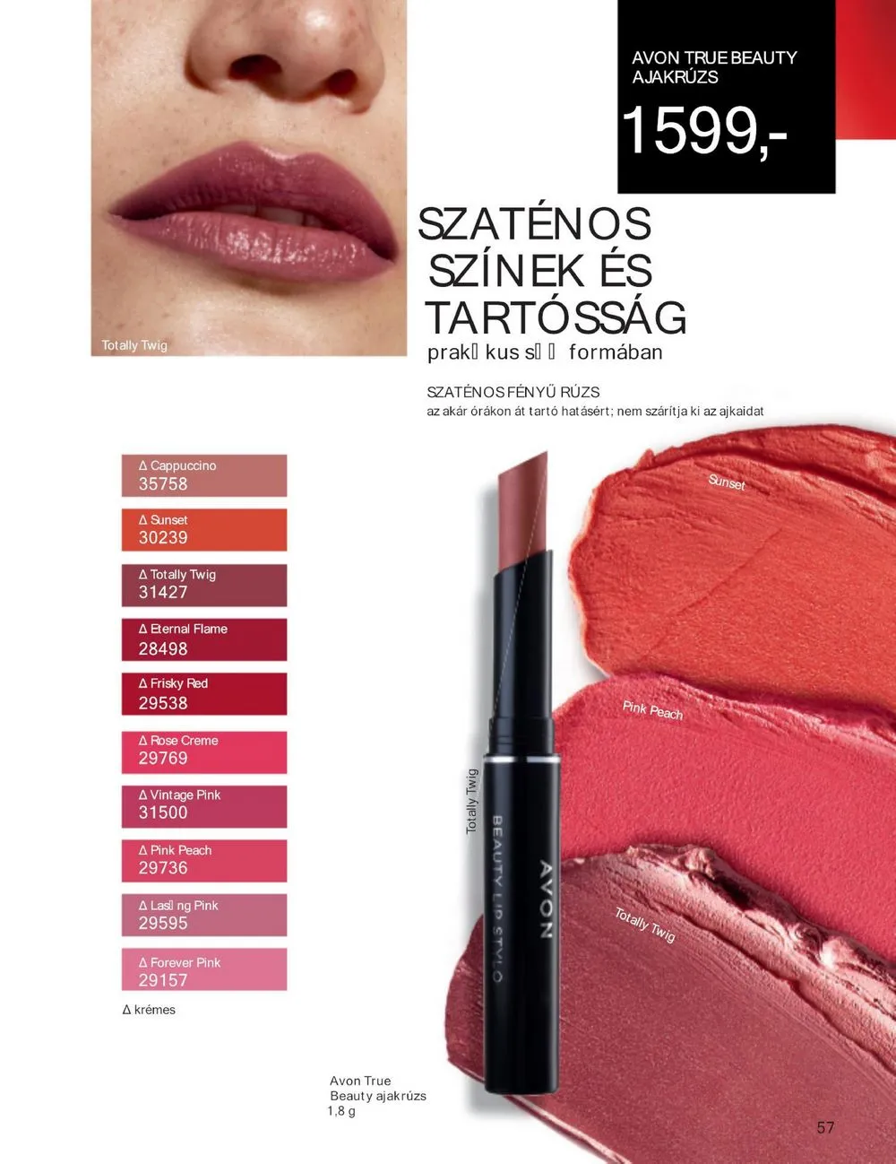 Avon akciós újság 10.01–10.31 – 59. oldal